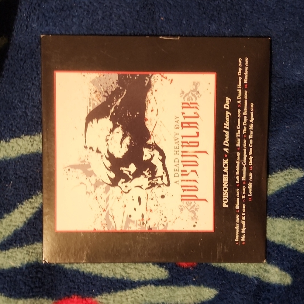 Poisonblack A Dead Heavy Day Promo CD